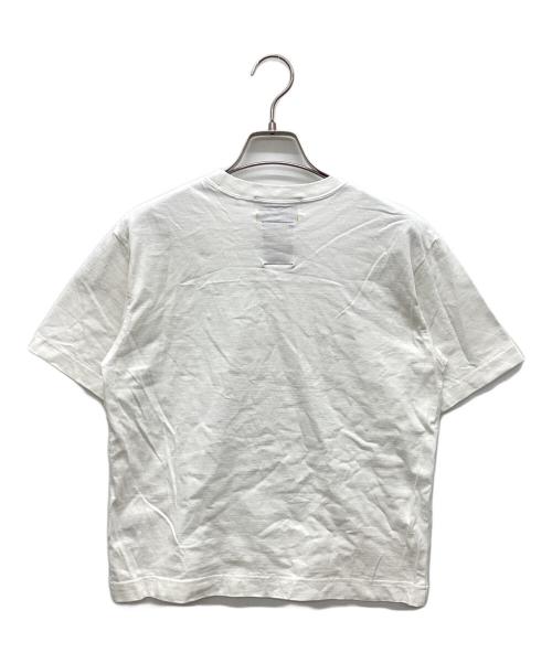 MUVEIL（ミュベール）MUVEIL (ミュベール) アザラシモチーフTシャツ ホワイト サイズ:38の古着・服飾アイテム