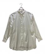 URUウル）の古着「COTTON / LONG SLEEVE SHIRTS」｜ホワイト