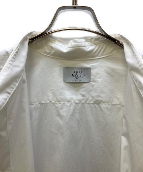 URU（ウル）URU (ウル) COTTON / LONG SLEEVE SHIRTS ホワイト サイズ:2の古着・服飾アイテム