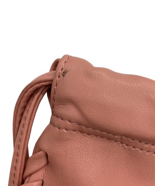 VASIC（ヴァジック）VASIC (ヴァジック) レザーバッグ ピンクの古着・服飾アイテム