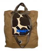 marimekkoマリメッコ）の古着「トートバッグ」｜ブラウン