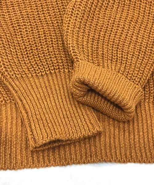 L'appartement（アパルトモン）L'appartement (アパルトモン) LINEN BOYS KNIT オレンジ サイズ:-の古着・服飾アイテム