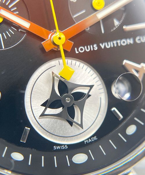 LOUIS VUITTON（ルイ ヴィトン）LOUIS VUITTON (ルイ ヴィトン) タンブール ラブリーカップMM Ref.Q132G 黒文字盤の古着・服飾アイテム