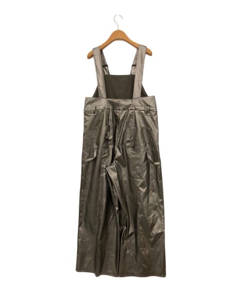 Ameri（アメリ）Ameri (アメリ) LIKE WORKER FAKE LEATHER PANTS ゴールド サイズ:Sの古着・服飾アイテム