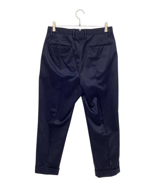 Y.O.N（ワイオーエヌ）Y.O.N (ワイオーエヌ) STANDARD TROUSERS ネイビー サイズ:48の古着・服飾アイテム