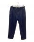 Y.O.N（ワイオーエヌ）の古着「STANDARD TROUSERS」｜ネイビー
