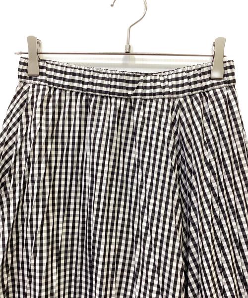 UNITED ARROWS（ユナイテッドアローズ）UNITED ARROWS (ユナイテッドアローズ) C/P ブロードプリーツ スカート ブラック サイズ:36の古着・服飾アイテム