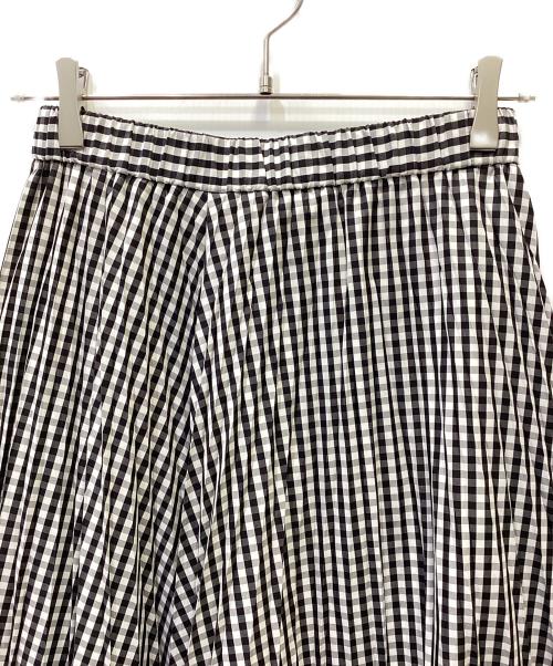 UNITED ARROWS（ユナイテッドアローズ）UNITED ARROWS (ユナイテッドアローズ) C/P ブロードプリーツ スカート ブラック サイズ:36の古着・服飾アイテム