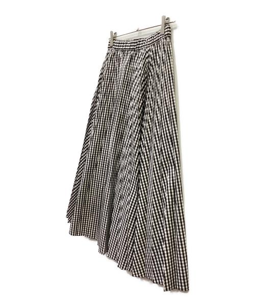 UNITED ARROWS（ユナイテッドアローズ）UNITED ARROWS (ユナイテッドアローズ) C/P ブロードプリーツ スカート ブラック サイズ:36の古着・服飾アイテム