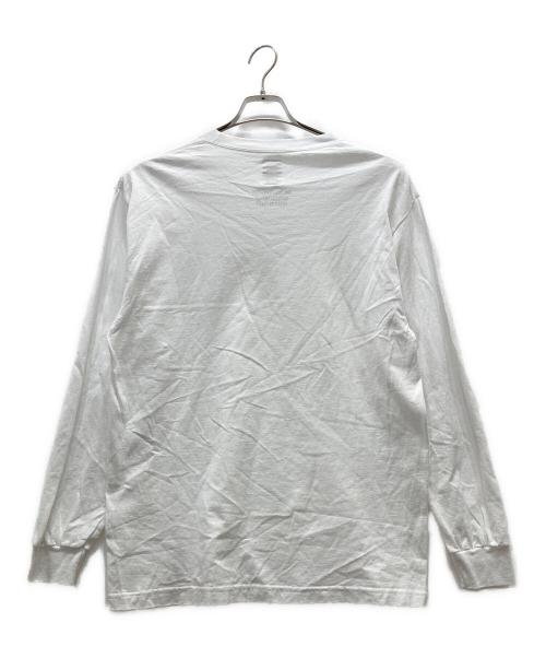 WACKO MARIA（ワコマリア）WACKO MARIA (ワコマリア) HIGH TIMES (ハイ タイムズ) ロングスリーブカットソー ホワイト サイズ:Lの古着・服飾アイテム