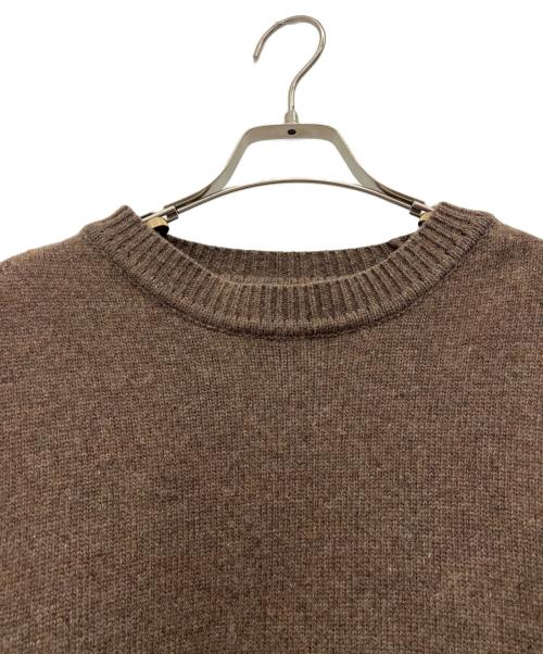 TODAYFUL（トゥデイフル）TODAYFUL (トゥデイフル) Merinowool Crewneck Knit ブラウン サイズ:FREEの古着・服飾アイテム