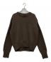 TODAYFUL（トゥデイフル）の古着「Merinowool Crewneck Knit」｜ブラウン