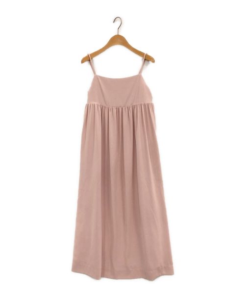 furfur（ファーファー）furfur (ファーファー) フリルボレロセットキャミソールドレス ピンク サイズ:Fの古着・服飾アイテム