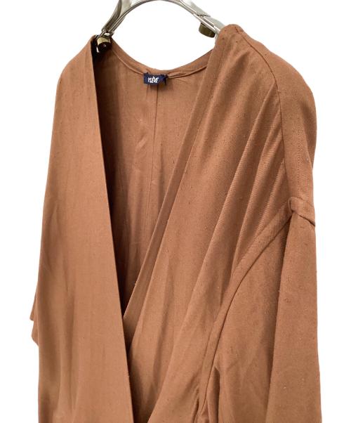 YLEVE（イレーヴ）YLEVE (イレーヴ) ラップワンピース ブラウン サイズ:FREEの古着・服飾アイテム