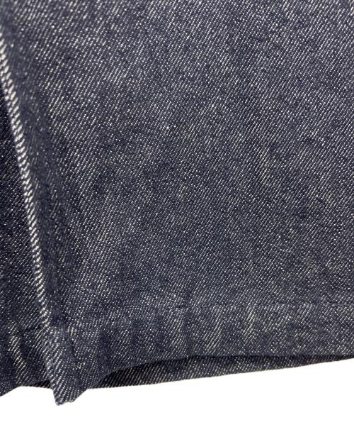 Lois CRAYON（ロイスクレヨン）Lois CRAYON (ロイスクレヨン) デニムジャカードコンビスカート インディゴ サイズ:Mの古着・服飾アイテム