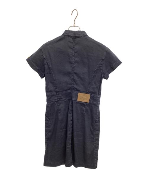 GUCCI（グッチ）GUCCI (グッチ) ワンピース ネイビー サイズ:42の古着・服飾アイテム