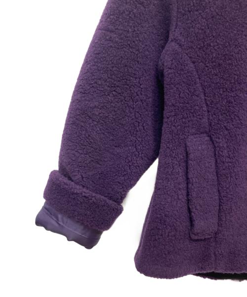Gabardine K.T（ギャバシンケーティー）Gabardine K.T (ギャバシンケーティー) フリースブルゾン バイオレット サイズ:7の古着・服飾アイテム