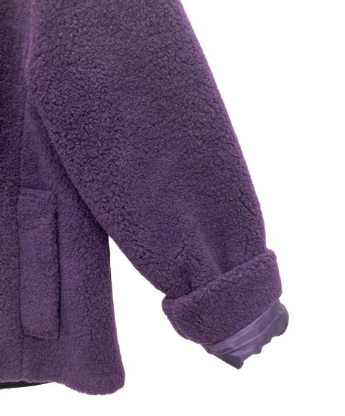 Gabardine K.T（ギャバシンケーティー）Gabardine K.T (ギャバシンケーティー) フリースブルゾン バイオレット サイズ:7の古着・服飾アイテム