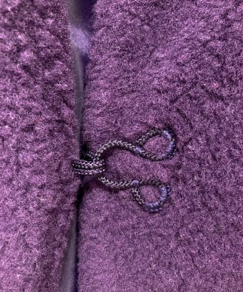 Gabardine K.T（ギャバシンケーティー）Gabardine K.T (ギャバシンケーティー) フリースブルゾン バイオレット サイズ:7の古着・服飾アイテム