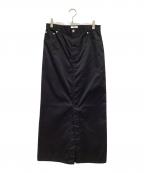 SCENTOFセントオブ）の古着「ハイカウントスカート」｜ブラック