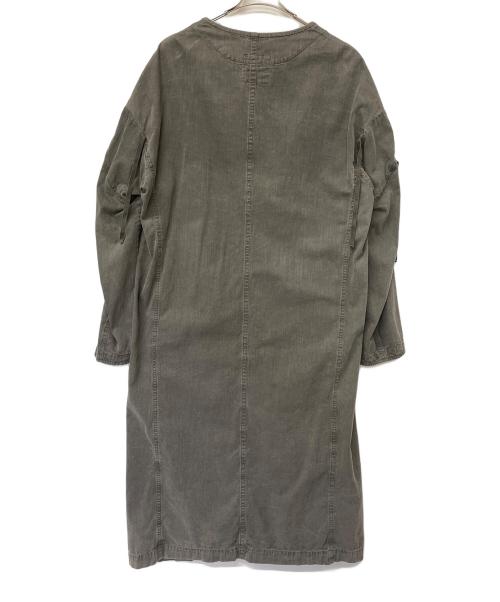 Y's（ワイズ）Y's (ワイズ) ロングデニムコート ブラック サイズ:2の古着・服飾アイテム