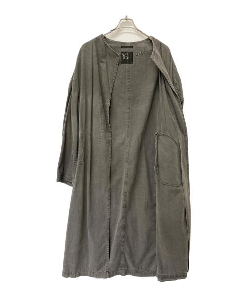 Y's（ワイズ）Y's (ワイズ) ロングデニムコート ブラック サイズ:2の古着・服飾アイテム