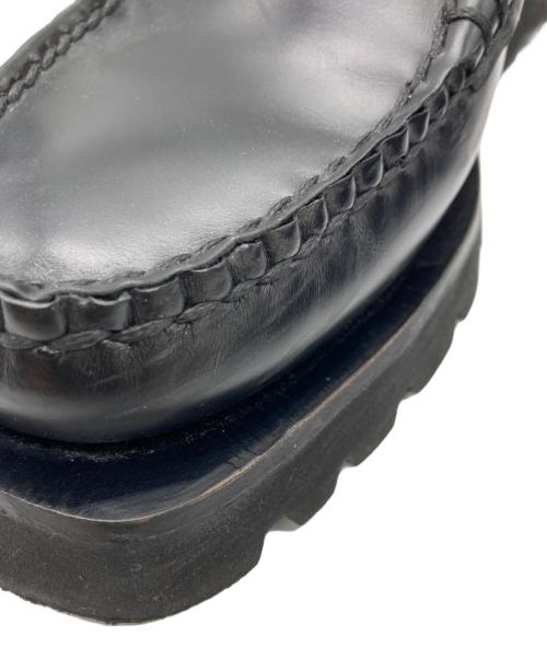 HEREU（ヘリュー）HEREU (ヘリュー) Alber Sport Tストラップローファー ブラック サイズ:38の古着・服飾アイテム