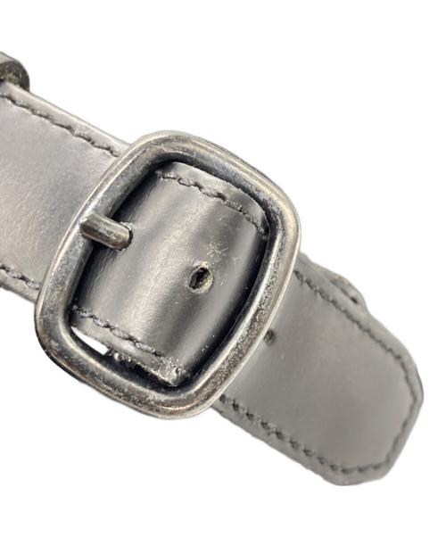 HEREU（ヘリュー）HEREU (ヘリュー) Alber Sport Tストラップローファー ブラック サイズ:38の古着・服飾アイテム