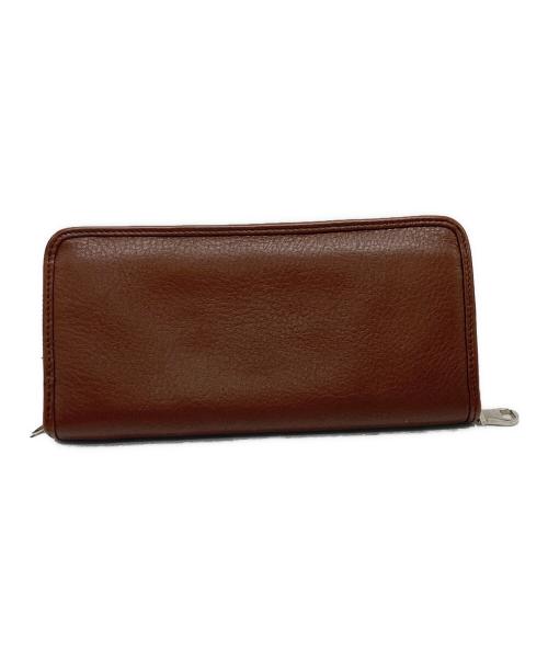 LOEWE（ロエベ）LOEWE (ロエベ) ヘリテージラウンドファスナー長財布 ブラウンの古着・服飾アイテム