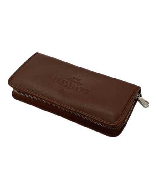 LOEWE（ロエベ）LOEWE (ロエベ) ヘリテージラウンドファスナー長財布 ブラウンの古着・服飾アイテム