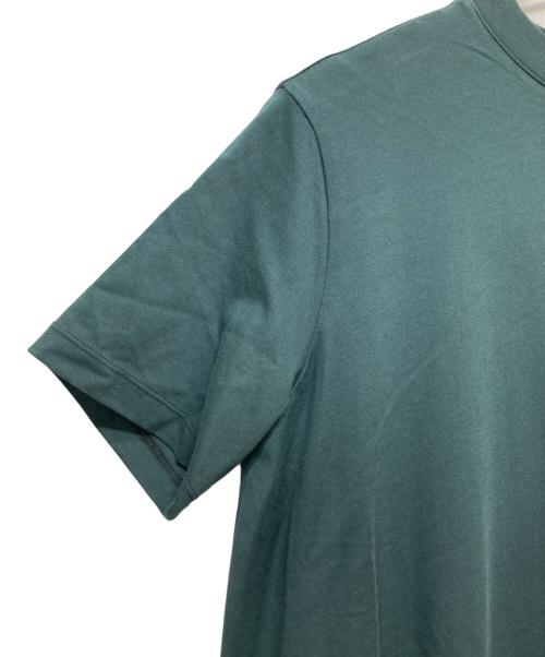 ATON（エイトン）ATON (エイトン) 48/2 NATURAL DYE COTTON FLARED DRESS グリーン サイズ:01の古着・服飾アイテム