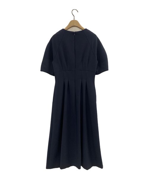 Maglie le cassetto（マーリエ ル カセット）maglie le cassetto (マーリエ ル カセット) パフスリーブワンピース ネイビー サイズ:9の古着・服飾アイテム