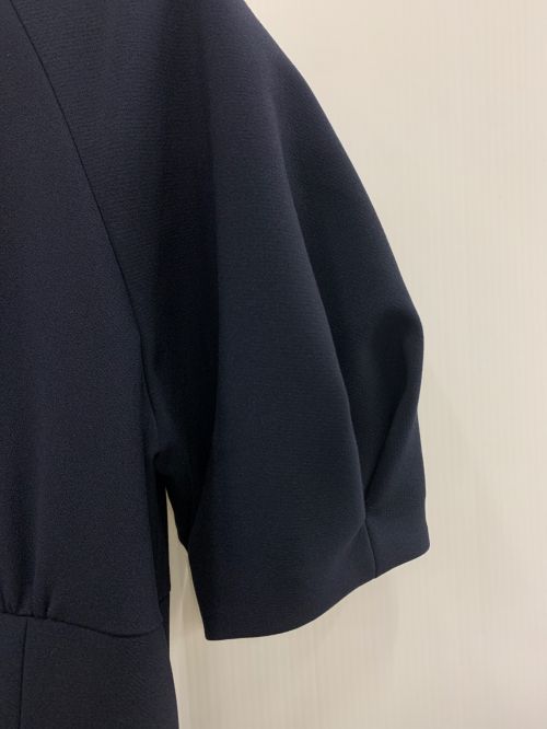 Maglie le cassetto（マーリエ ル カセット）maglie le cassetto (マーリエ ル カセット) パフスリーブワンピース ネイビー サイズ:9の古着・服飾アイテム