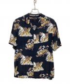 ALL SAINTSオールセインツ）の古着「アロハシャツ」｜ブラック