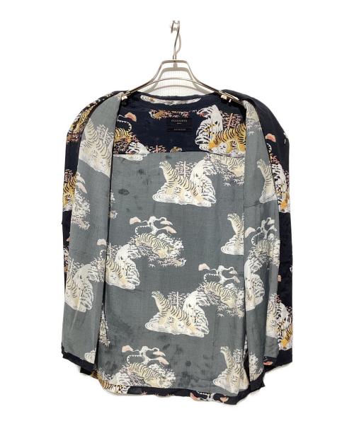 ALL SAINTS（オールセインツ）ALL SAINTS (オールセインツ) アロハシャツ ブラック サイズ:Sの古着・服飾アイテム