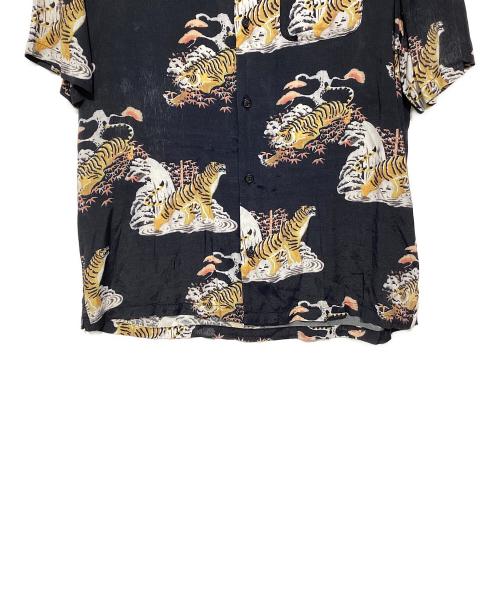 ALL SAINTS（オールセインツ）ALL SAINTS (オールセインツ) アロハシャツ ブラック サイズ:Sの古着・服飾アイテム