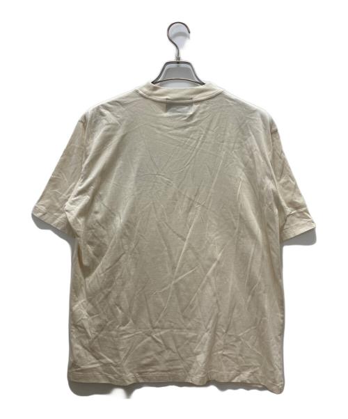 NEW BALANCE（ニューバランス）NEW BALANCE (ニューバランス) AURALEE (オーラリー) TOKYO DESIGN STUDIO プリントTシャツ アイボリー サイズ:Lの古着・服飾アイテム