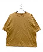 AURALEEオーラリー）の古着「SUPER HIGH GAUGE SWEAT BIG TEE」｜ベージュ