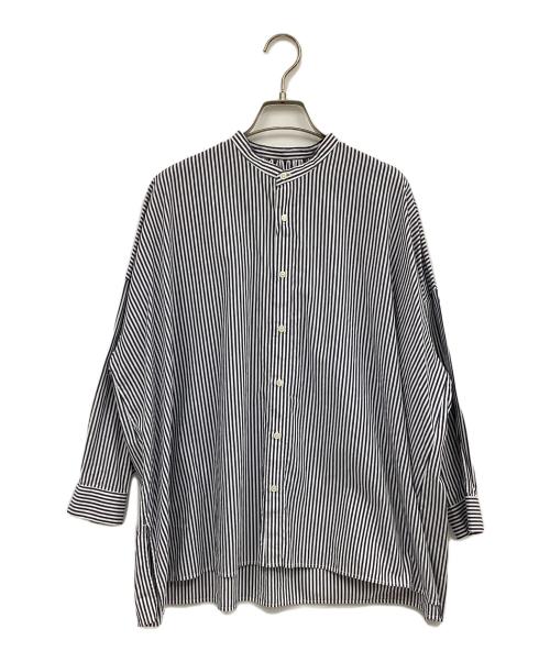 SETTO（セット）SETTO (セット) ファームスシャツ ネイビー サイズ:FREEの古着・服飾アイテム