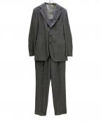 TOMORROW LAND PILGRIMトゥモローランド ピルグリム）の古着「TESSITURA DI NOVARA セットアップスーツ」｜グレー