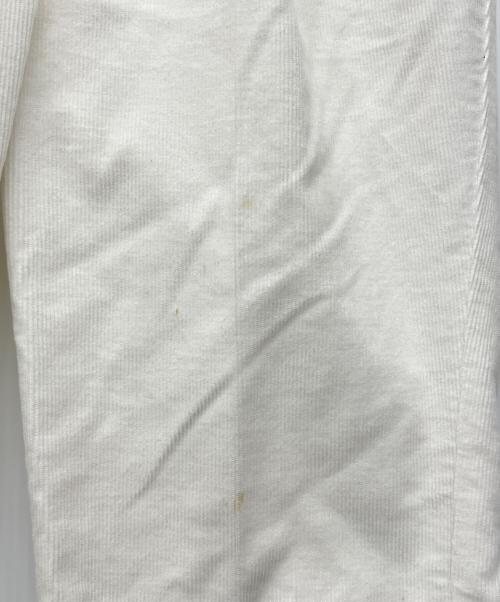 PT TORINO（ピーティートリノ）PT TORINO (ピーティートリノ) コーデュロイパンツ ホワイト サイズ:46の古着・服飾アイテム