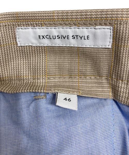 PT TORINO（ピーティートリノ）PT TORINO (ピーティートリノ) DELUXE COTTON チェックパンツ ベージュ サイズ:46の古着・服飾アイテム