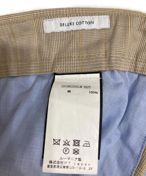 PT TORINO（ピーティートリノ）PT TORINO (ピーティートリノ) DELUXE COTTON チェックパンツ ベージュ サイズ:46の古着・服飾アイテム