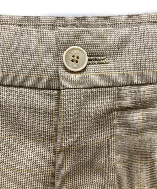 PT TORINO（ピーティートリノ）PT TORINO (ピーティートリノ) DELUXE COTTON チェックパンツ ベージュ サイズ:46の古着・服飾アイテム