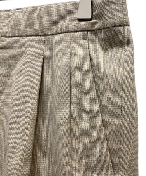 PT TORINO（ピーティートリノ）PT TORINO (ピーティートリノ) DELUXE COTTON チェックパンツ ベージュ サイズ:46の古着・服飾アイテム