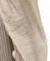 中古・古着 LANVIN en Bleu (ランバンオンブルー) オーガンジースリーブニットワンピース ベージュ サイズ:38：6000円