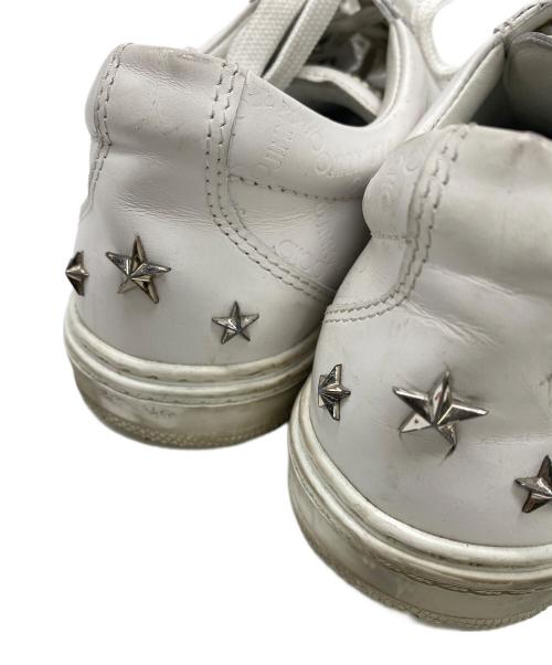 JIMMY CHOO（ジミーチュウ）JIMMY CHOO (ジミーチュウ) スニーカー ホワイト サイズ:40の古着・服飾アイテム