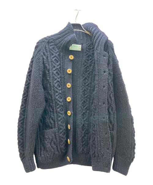 INVERALLAN（インバーアラン）INVERALLAN (インバーアラン) ARAN LUMBER CARDIGAN 3A ネイビー サイズ:表示なしの古着・服飾アイテム