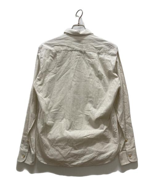 DE BONNE FACTURE（デ ボン ファクチュール）DE BONNE FACTURE (デ ボン ファクチャー) コットンシャツ ライトグレー サイズ:39の古着・服飾アイテム