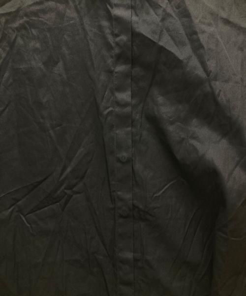 resil（レジル）resil (レジル) スリーブデザインシャツワンピース ブラック サイズ:38の古着・服飾アイテム